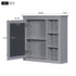 Wall Mounted Medicine Cabinet With Mirror And 3 Open Shelves