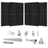 410 Watt Monocrystalline Solar Panel (4 Pack) With Solar Panel Mount Rack