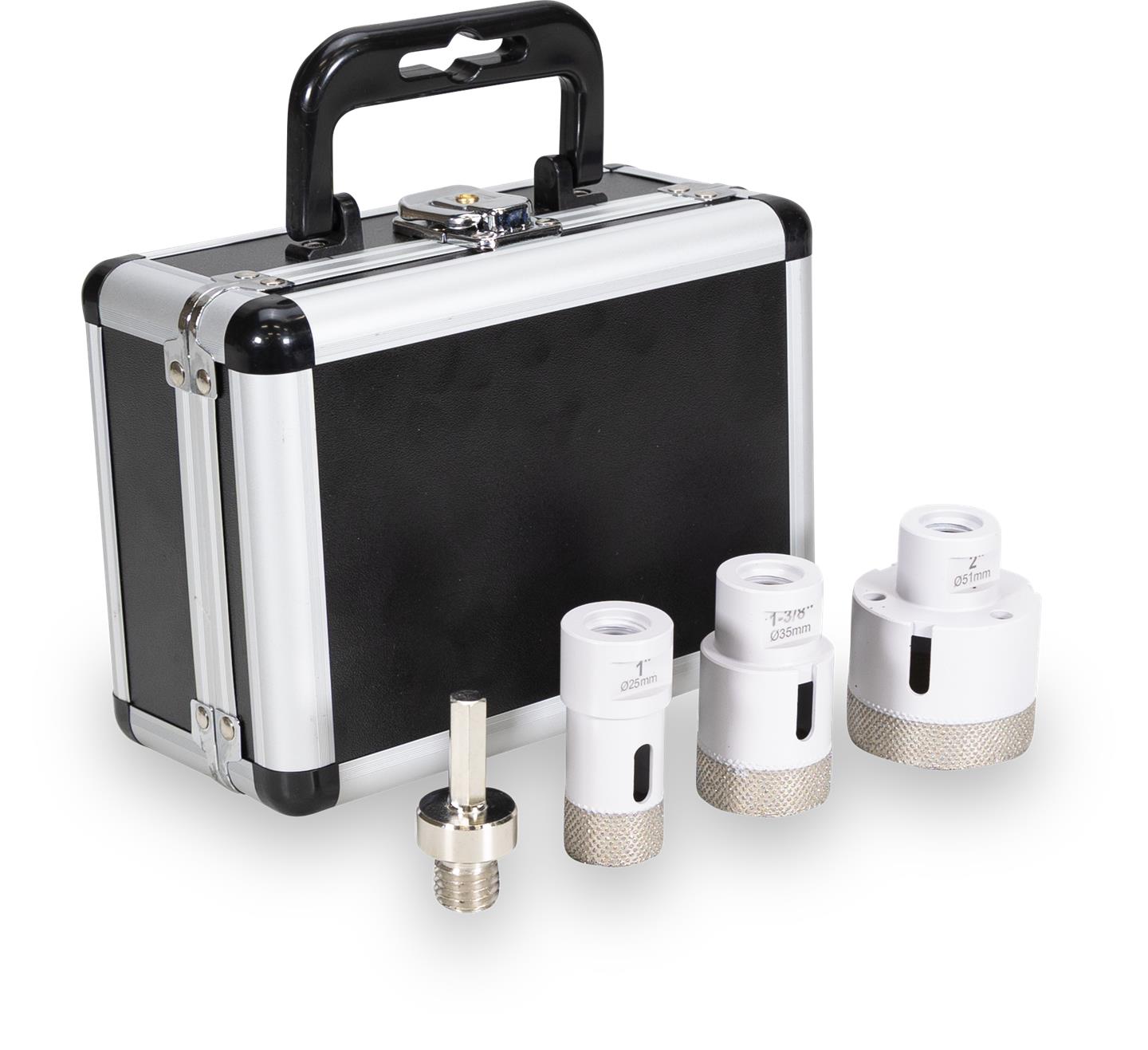 Arranged Diamond Tools Plumbing Kit - Hole Saw Bits