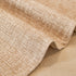 Natural Textured Linen Couch Cover, Breathable & Hypoallergenic Furniture Protector