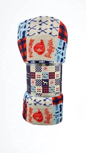 Decor & More American Pride Collection Microplush Throw Blanket (50