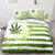 420 weed plant 3 Piece Bedding Sets Quilt Cover Without Filler