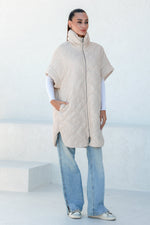 Bianca Relaxed Fit Embossed Vest