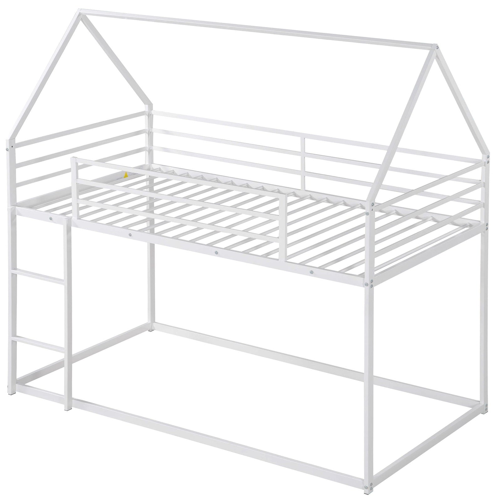 House Bunk Bed With Built In Ladder