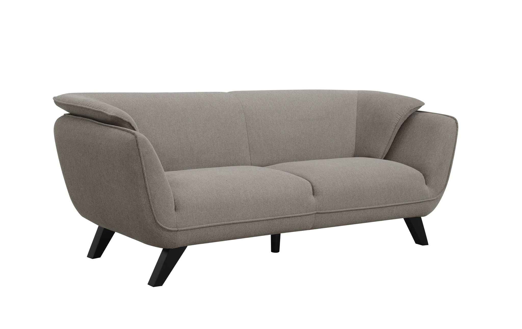 Nayeli Boucle Sofa with Pocket Coil Seating - Gray or Dark Brown