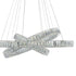 Crystal Elegance Three Ring Chandelier