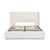 Functional Vertical Striped Bed With Gas Lift Storage