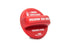 OLM Anodized Red Fuel Cap Cover - 15+ WRX / STI, 13+ FT86, 13+ Crosstrek, 14+ Forester, 12+ Impreza,