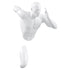 Runner Man 13" Wall Sculpture // White