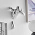 Runner Man 13" Wall Sculpture // Chrome