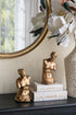 Set of 2 Venus de Milo Bust Bookends with Gold Finish