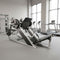 45-Degree Compact Leg Press - Muscle D Fitness - Space Saving Design, Plate Loaded, Adjustable Back Pad