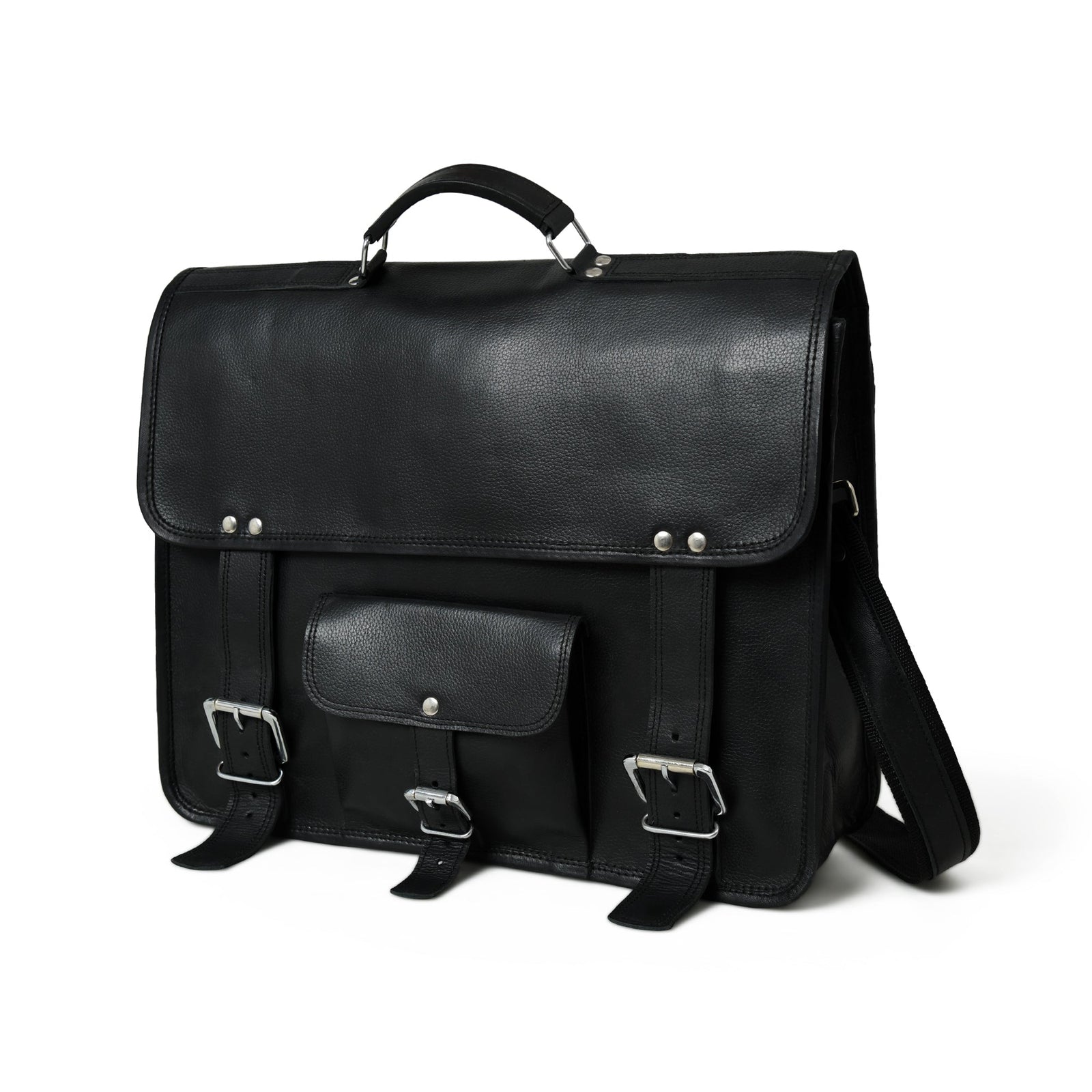 Shadow Silver Black Messenger Bag
