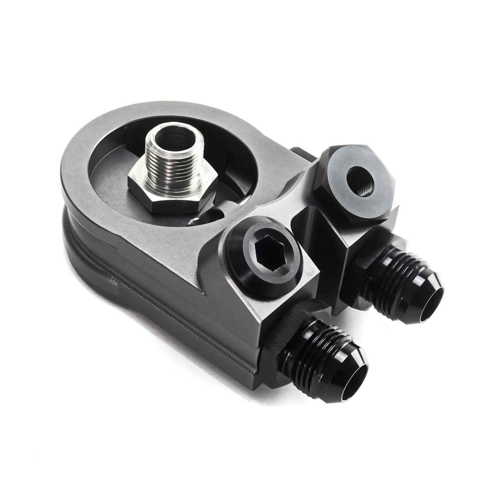HEL Performance Multi-Angle Thermostatic Oil Filter Sandwich Plate