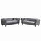 Chesterfield Upholstery Fabric Sofa With Roll Armrest & Nailhead, Mid Century Modern 3 And 3 Seater Couch