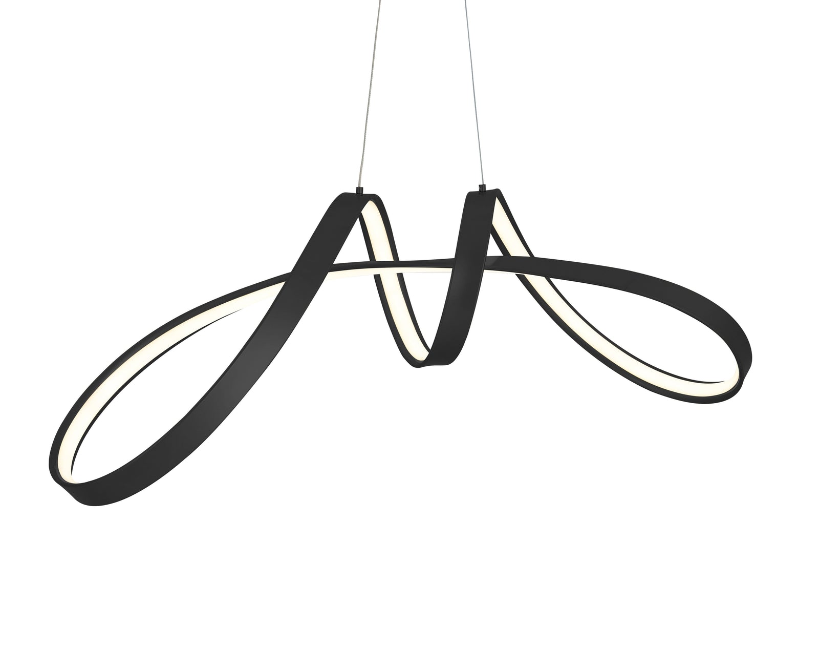 Bucharest Integrated LED Chandelier // Black