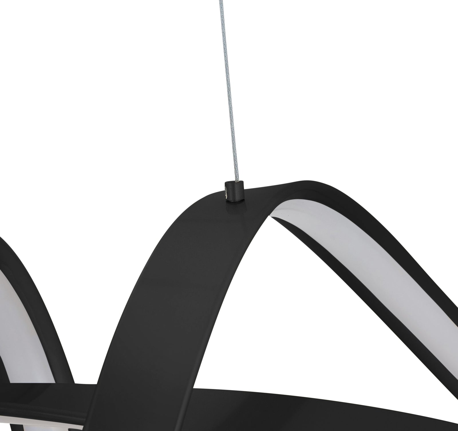 Bucharest Integrated LED Chandelier // Black