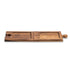 Puzzle Shaped Charcuterie / Wine Glass Holder Interlocking Board