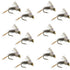 Barrs Baetis Emerger BWO Wet Fly Fishing Flies - 1 Dozen Flies Hook Size 14