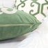 Dora - Vintage Vine Pillow Covers With Hidden Zipper (Set of 2) - Green