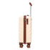 14'/20' 2-Piece Beige ABS Spinner Wheel Luggage Set
