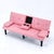 Sofa Bed With Foldable Design And Cup Holder