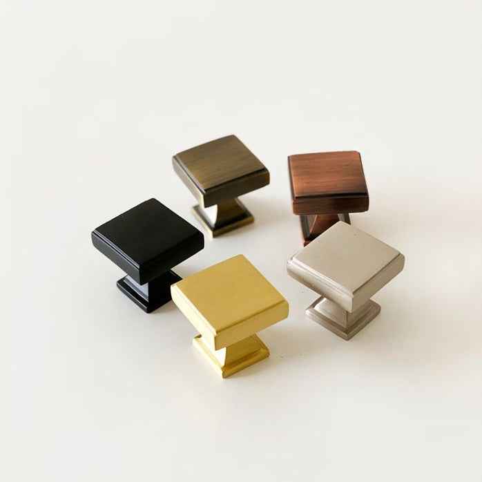 Danford Solid Brass Cabinet Knob - 1.25"