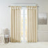 Twist Tab Lined Window Curtain Panel Champagne 50x95