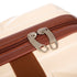 14'/20' 2-Piece Beige ABS Spinner Wheel Luggage Set