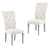 Modern Upholstered Tufted Dining Chair (Set of 2)