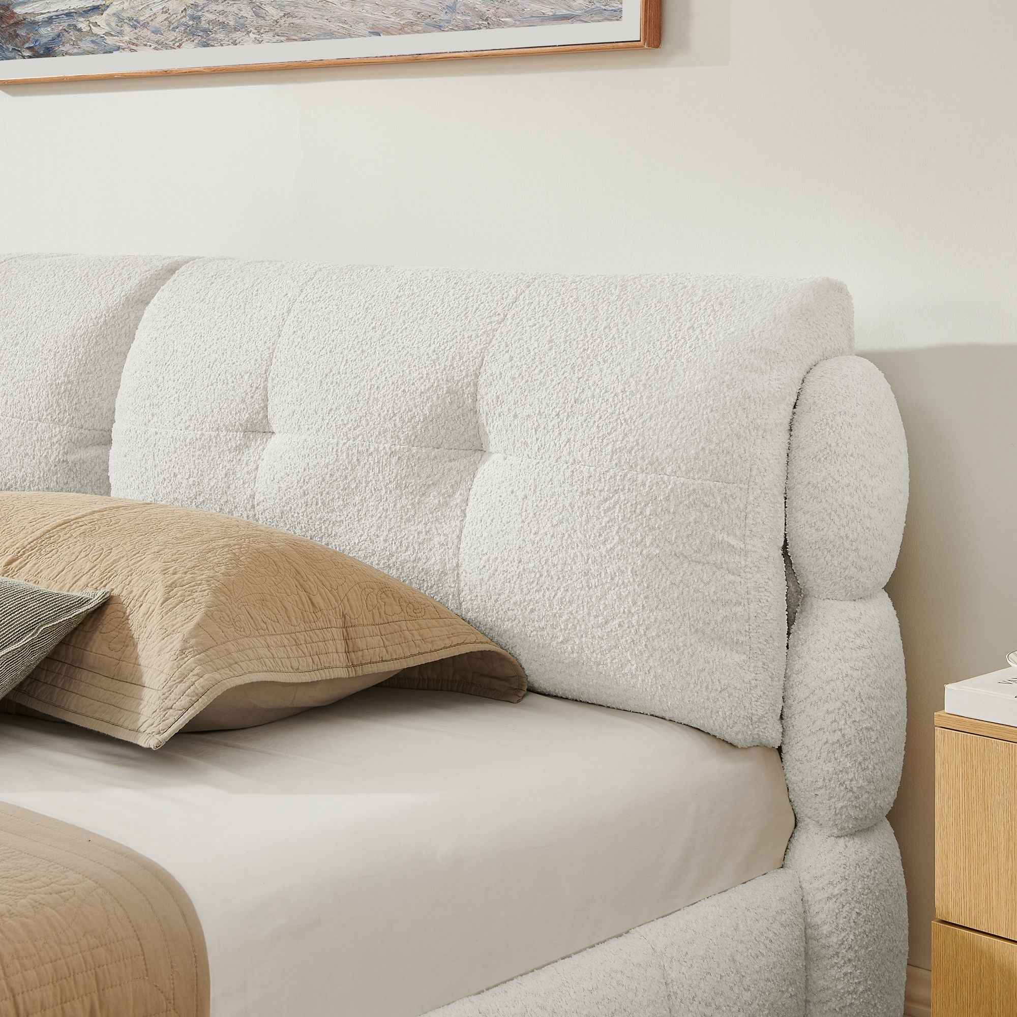 Platform Bed & Upholstered Frame