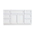 48 Inch Classic White Bathroom Vanity Combo w/ Drawers