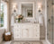 48 Inch Antique White Bathroom Vanity Combo w/ Drawers