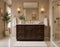 48 Inch Espresso Shaker Single Sink Bathroom Vanity with Drawers
