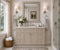 48 Inch Greige Stained Bathroom Vanity Combo w/ Drawers