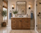 48 Inch Rustic Shaker Slab Front Vanity Sink Base w/ Drawers
