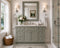 48 Inch Sage Green Bathroom Vanity Combo w/ Drawers