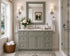 48 Inch Sage Green Bathroom Vanity Combo w/ Drawers