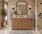 48 Inch Toffee Shaker Single Sink Bathroom Vanity with Drawers