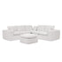 Sectional Sofa With Moveable Ottoman