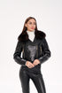 Genuine Polar Fox Real Leather Transformer Jacket