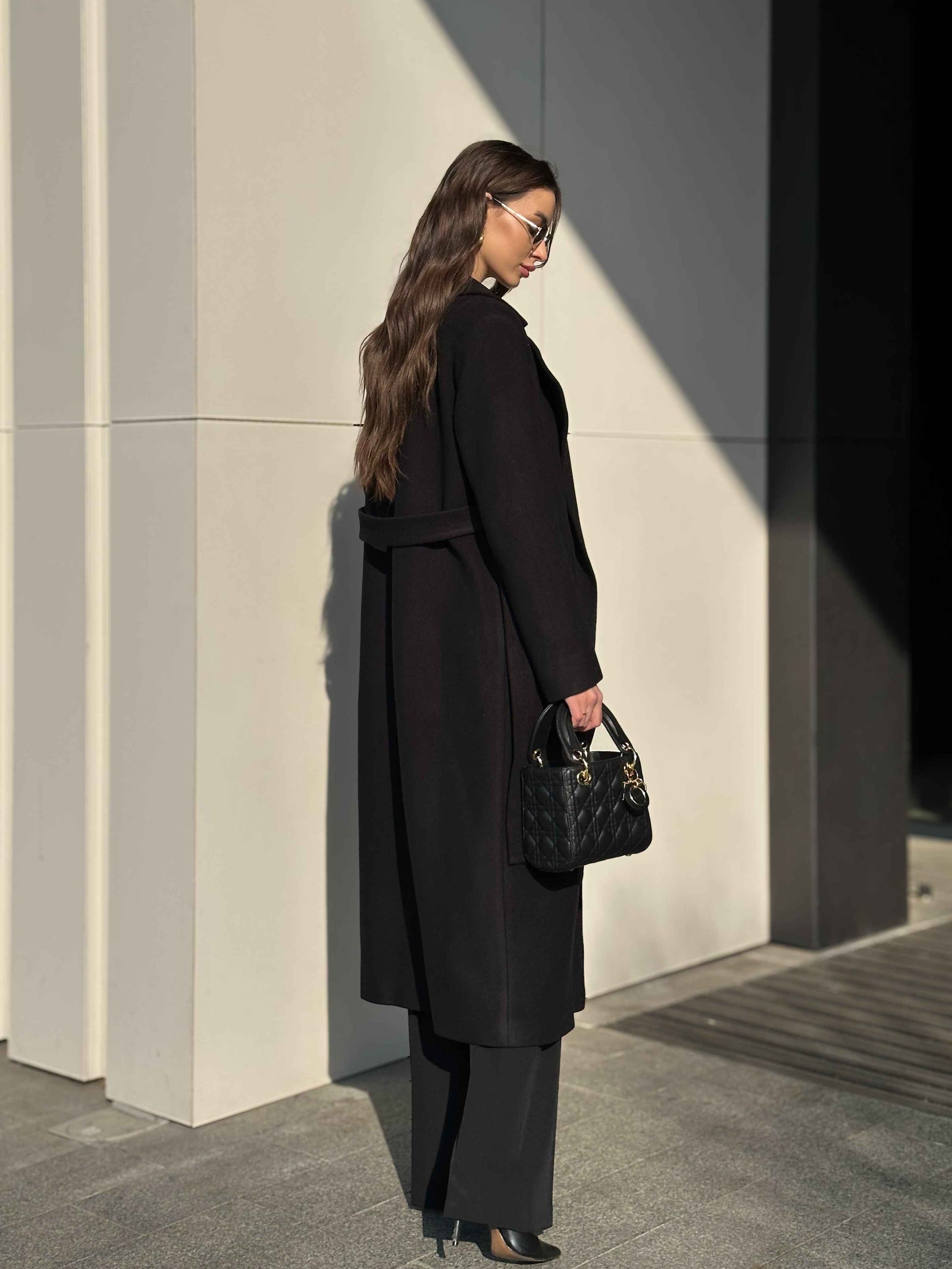 Pre-Order. Re-Stock Ships February 2026. Astoria Classic Wraparound Wool Blend Overcoat