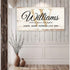 Personalized Family Sign XI