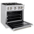 ZLINE 30"Classic Gas Range, Convection Gas Oven, Stainless Steel, CGR30