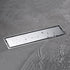 Chrome brass floor drain 11.8inch x 4.3 inch