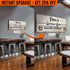 Upgrade Your 'Garage Bar' (Style 1) Canvas To 24x48 Inches