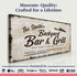 Backyard Bar & Grill Sign XVI