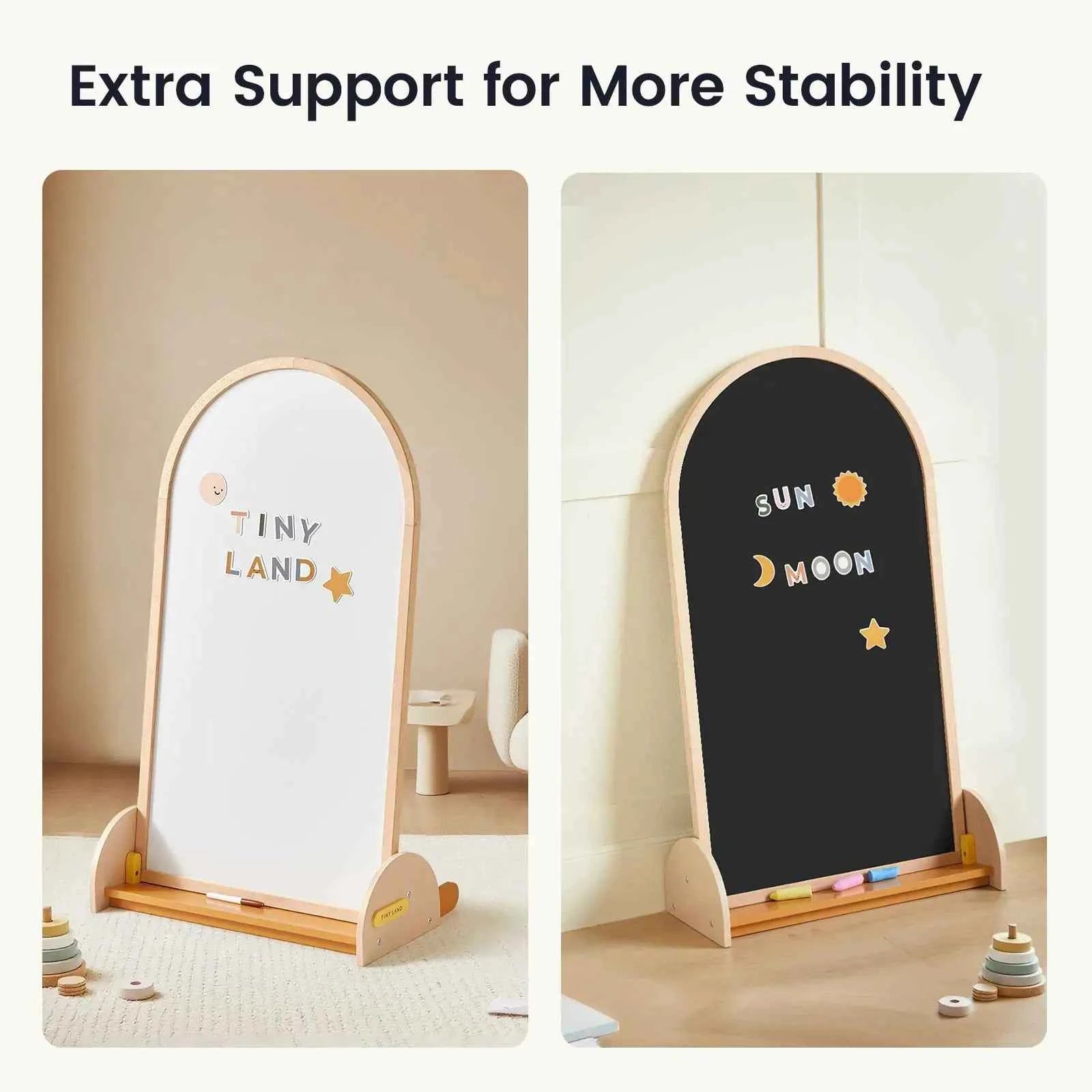 Tiny Land® Double-Sided Arched Magnet Chalkboard