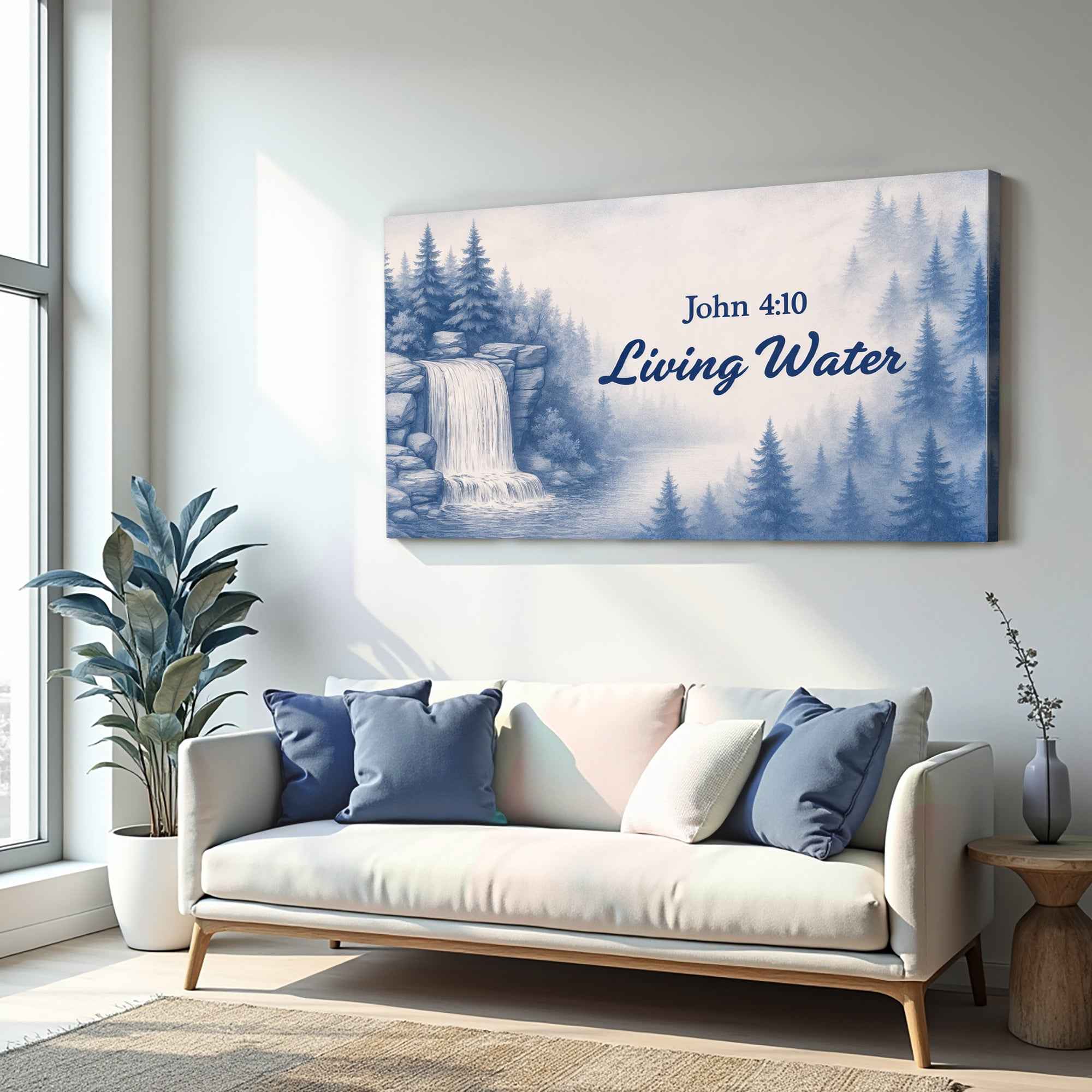 Living Water - John 4:10 Faith Sign