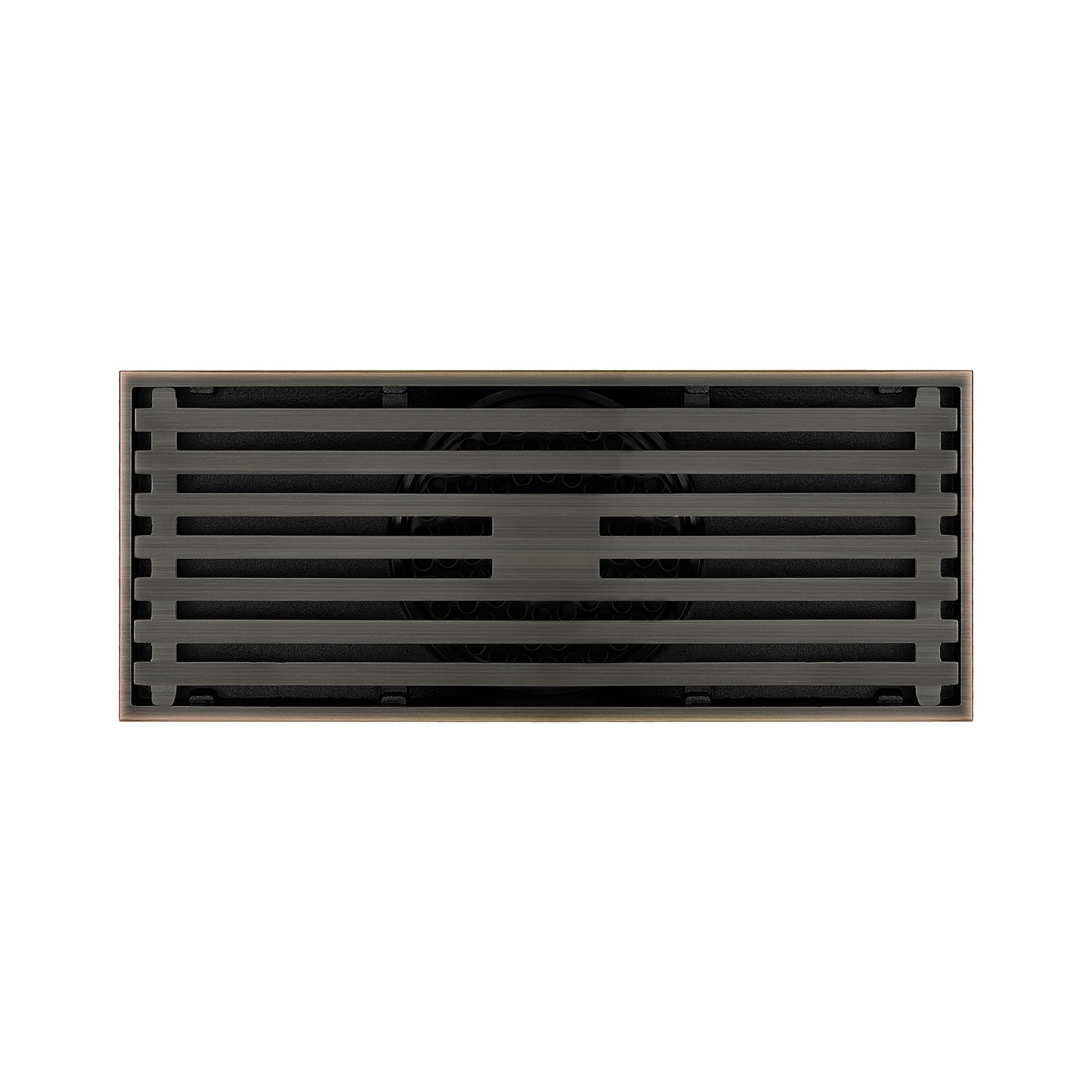 Oil rubbered bronze brass shower drain 4 or 8 inch  with ABS base